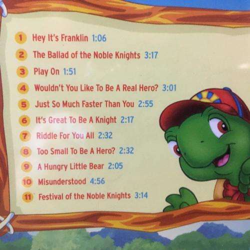 CD - Franklin and the Adventures of The Noble Knights (New Sealed)