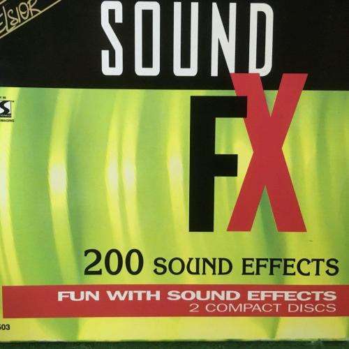 CD - Fun with Sound FX 200 Sound Effects (2cd)