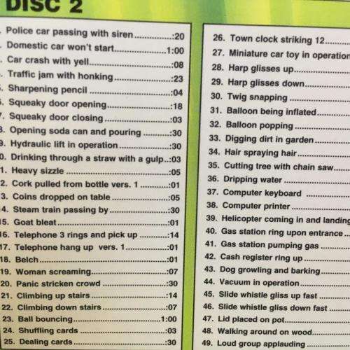 CD - Fun with Sound FX 200 Sound Effects (2cd)