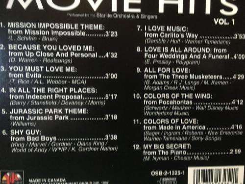 CD - The Best of Movie Hits