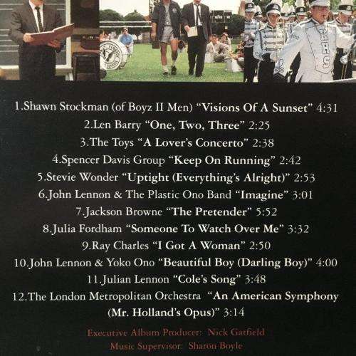 CD - Mr. Holland`s Opus - Original Motion Picture Soundtrack