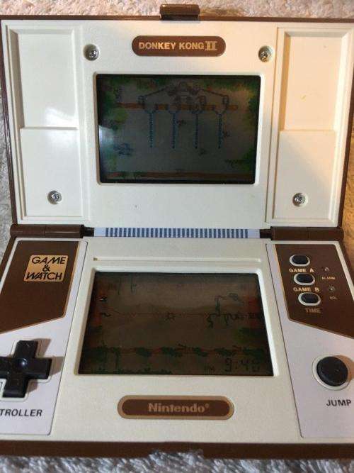 Vintage Retro Nintendo Game & Watch Donkey Kong II JR-55