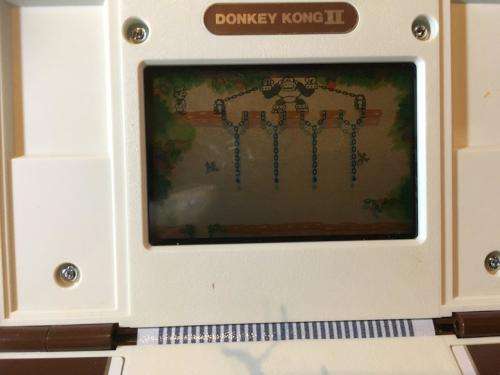 Vintage Retro Nintendo Game & Watch Donkey Kong II JR-55