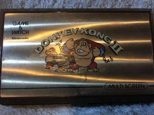 Vintage Retro Nintendo Game & Watch Donkey Kong II JR-55