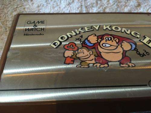 Vintage Retro Nintendo Game & Watch Donkey Kong II JR-55