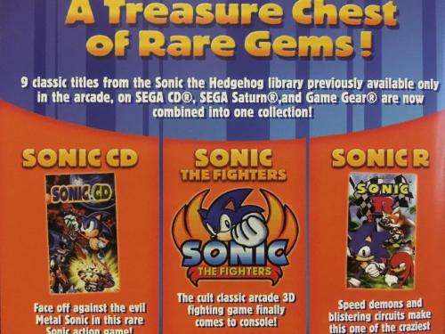 PS2 - Sonic Gems Collection
