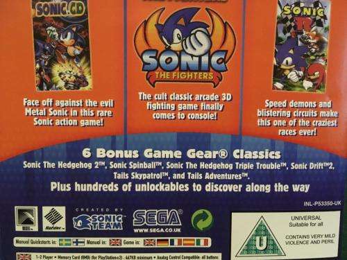 PS2 - Sonic Gems Collection