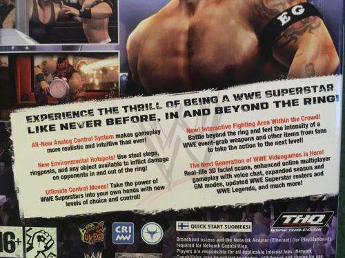 PS2 - Smackdown Vs Raw 2007