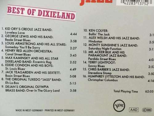 CD - Compact Jazz - Best of Dixieland