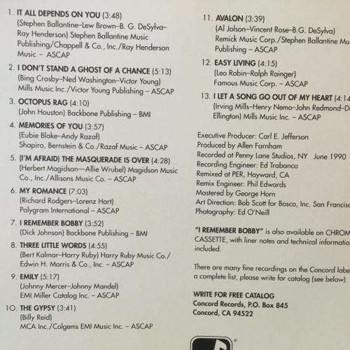 CD - Lou Colombo - I Remember Baby