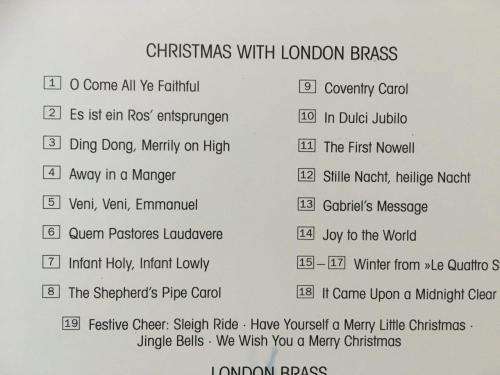 CD - London Brass - Christmas With