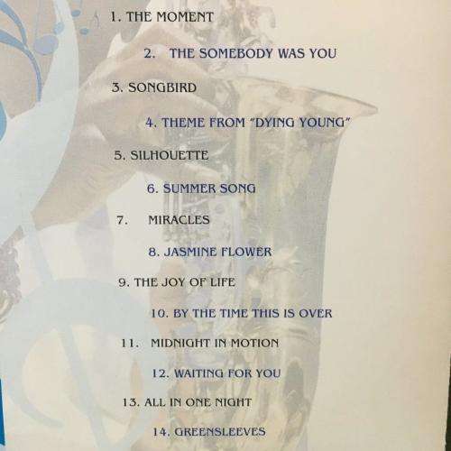 CD - Sax Plays - Kenny G