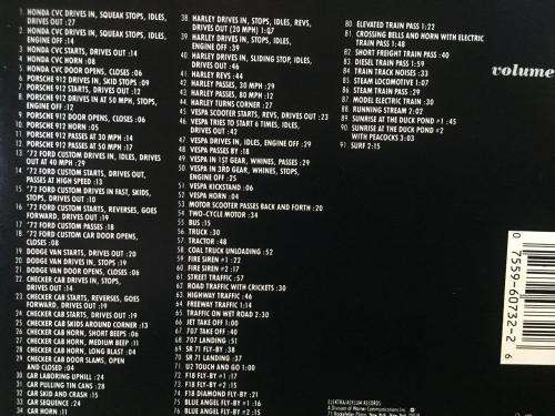 CD - Authentic Sound Effects Volume 2