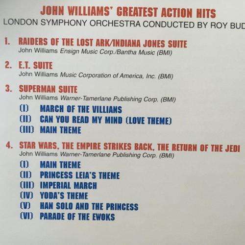 CD - John Williams Greatest Action Hits