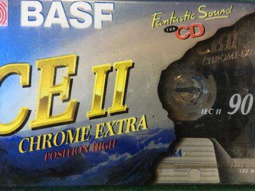 Cassette - BASF CE II Chrome Extra 90 (New Sealed)