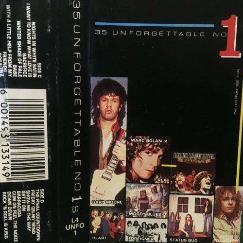 Cassette - 35 Unforgettable No 1's (c&d)