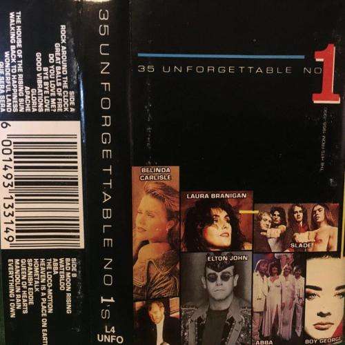 Cassette - 35 Unforgettable No 1's (a&b)