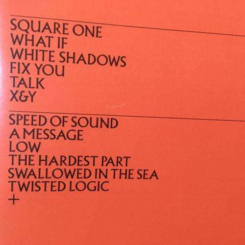 CD - Coldplay - X&Y