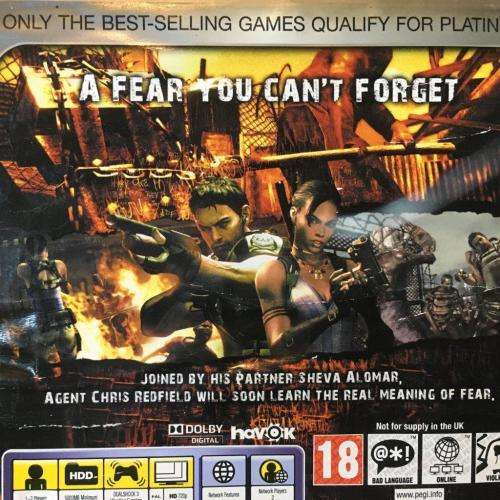 PS3 - Resident Evil 5 - Platinum