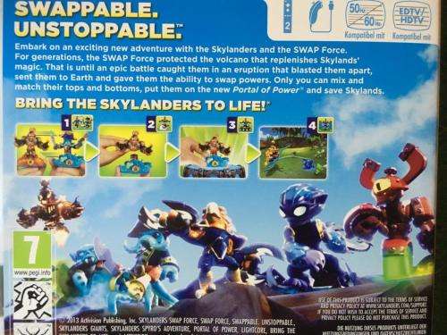 Wii - Skylanders Swap Force