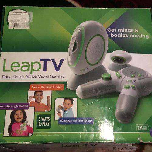 Leap TV Leapfrog Console Gaming Bundle c/w 7 games + additional controller