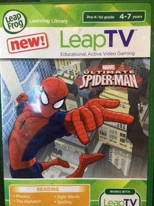 Leap TV Leapfrog Console Gaming Bundle c/w 7 games + additional controller