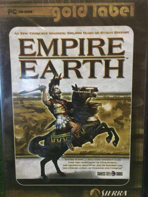 PC - Empire Earth - Gold Label (New Sealed)