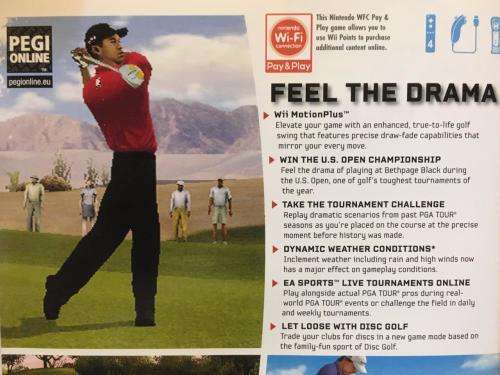 Wii - Tiger Woods PGA Tour 10