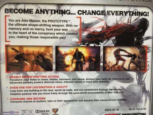 PS3 - Prototype - Platinum