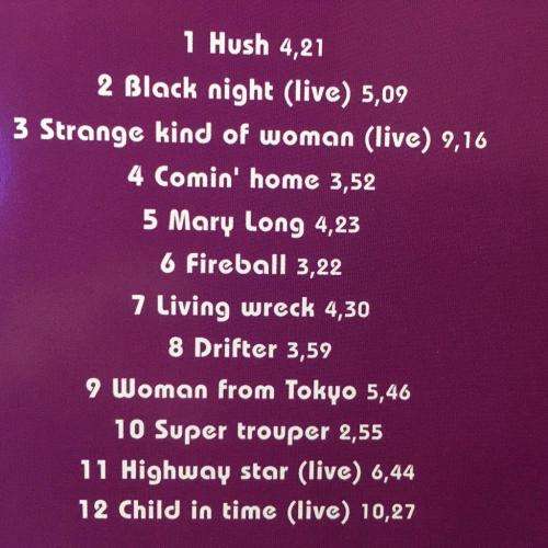 CD - Deep Purple - Anthems
