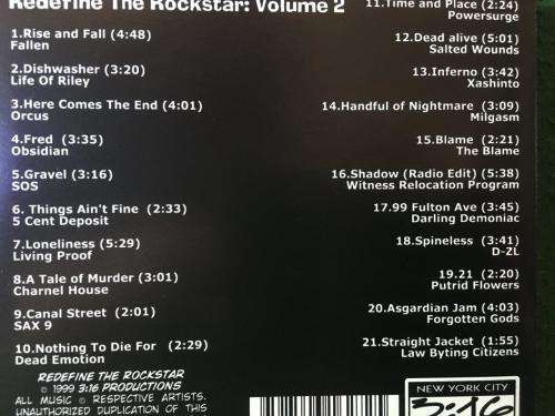 CD - Redefine The Rockstar Volume 2