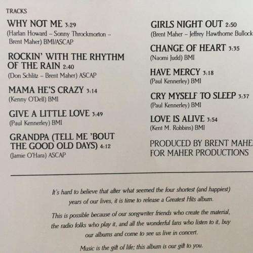 CD - The Judds - Greatest Hits