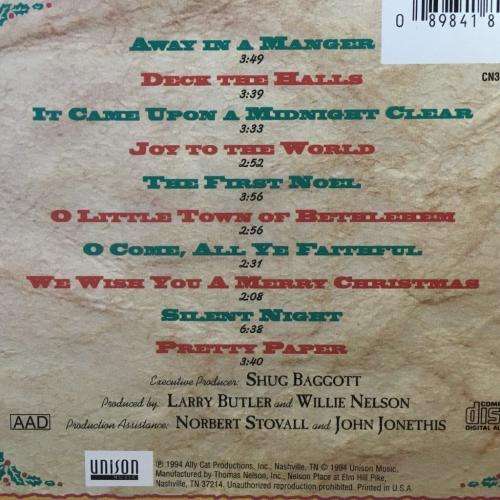 CD - Willie Nelson - Chrismas With