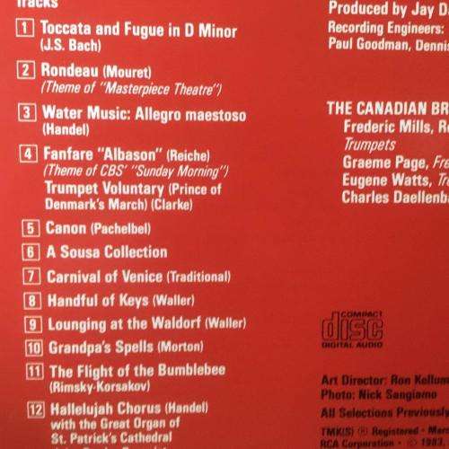 CD - The Canadian Brass - Greatest Hits