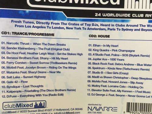 CD - Club Mixed Volume 2 (2cd)