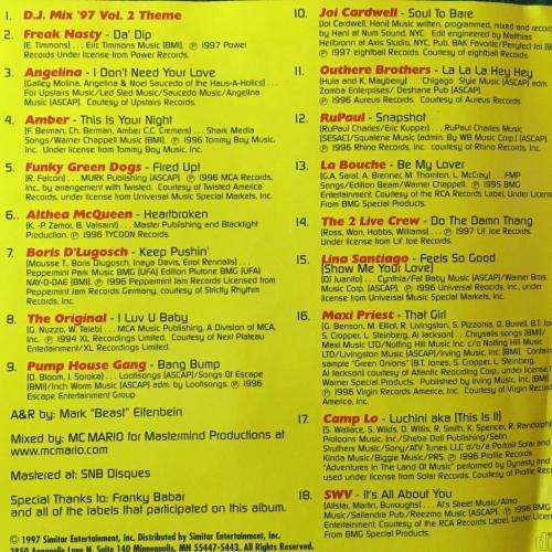 CD - D.J.Mix `97 Vol.2