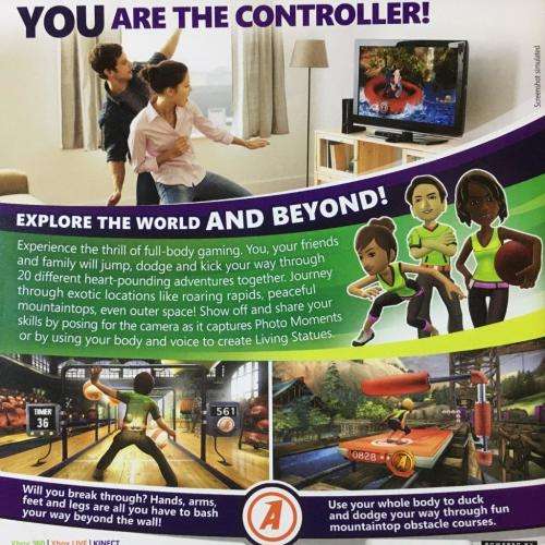 Xbox 360 - Kinect Adventures