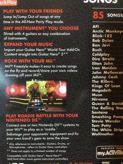 Wii - Guitar Hero 5