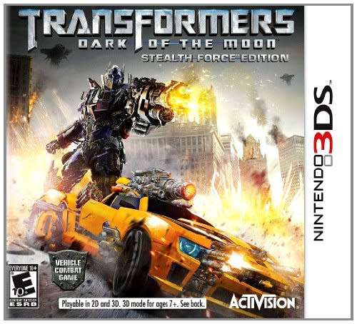 Nintendo 3DS - Transformers Dark Of The Moon Stealth Force Edition