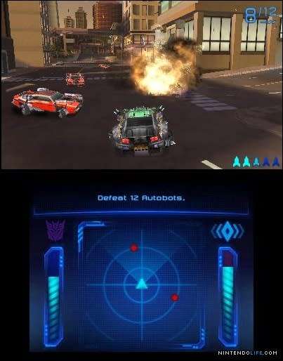 Nintendo 3DS - Transformers Dark Of The Moon Stealth Force Edition