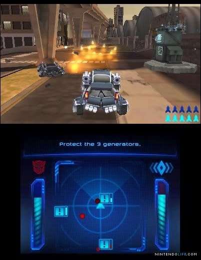 Nintendo 3DS - Transformers Dark Of The Moon Stealth Force Edition