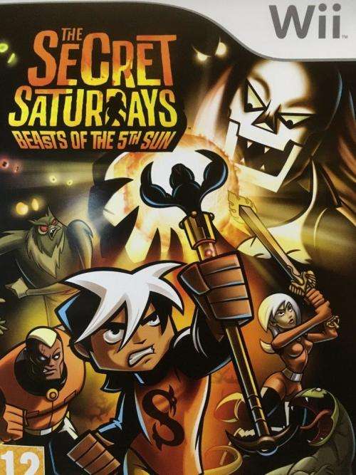 Wii - The Secret Saturdays Beasts Of The 5th Sun