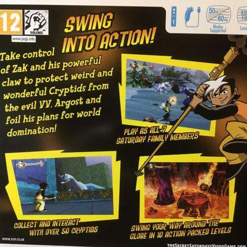 Wii - The Secret Saturdays Beasts Of The 5th Sun