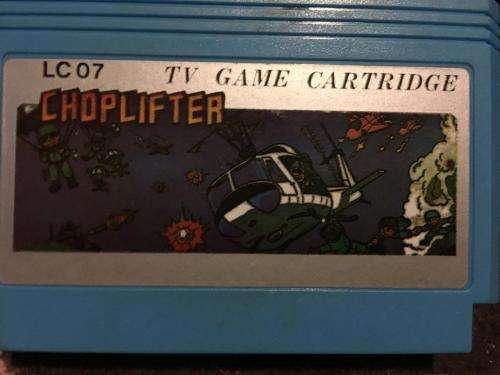 Famicom Famiclone - Choplifter - Retro