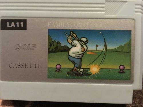 Famicom Famiclone - Golf - Retro
