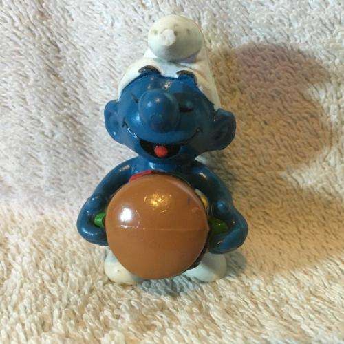 Vintage Peyo Smurfs  x 6 1970's - 1980's