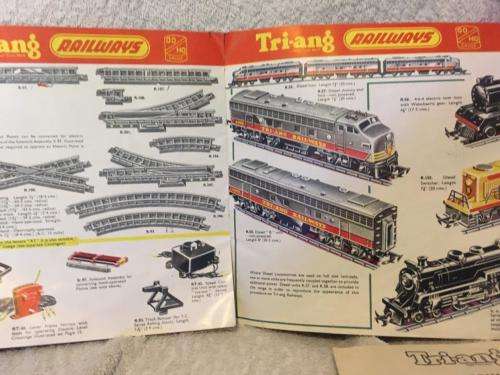 Vintage Tri-ang Railways Third Edition Catalogue 1957 + Servicing Scheme