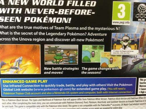 Nintendo DS - Pokemon Black Version