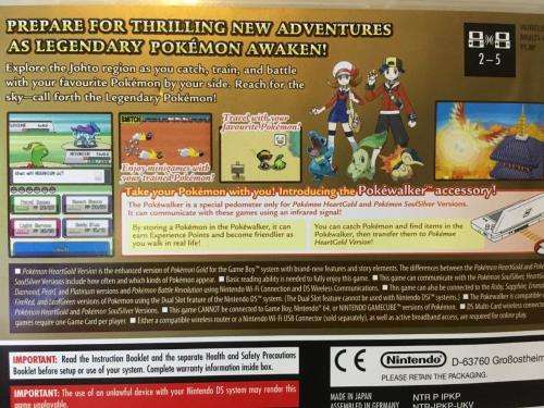 Nintendo DS - Pokemon Heartgold Version