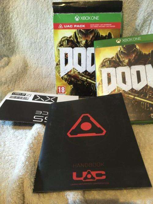 Xbox ONE - DOOM - UAC Pack Boxed
